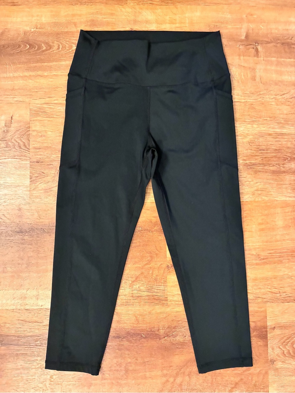 ZYIA Black High-Rise Leggings Size 8